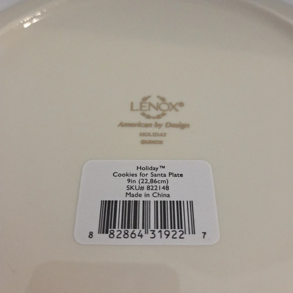 Lenox American By Design Cookies For Santa Holiday 9